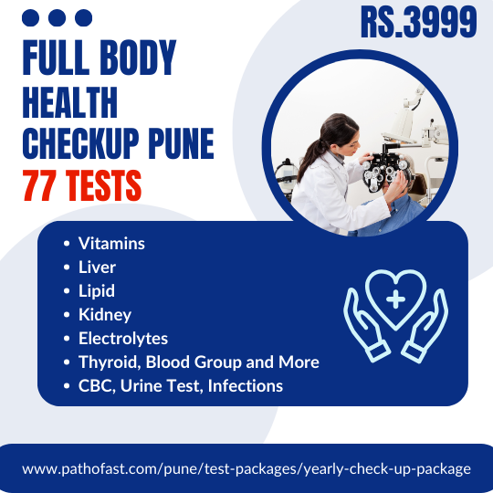 Book Yearly Check Up Package in Pune Now.