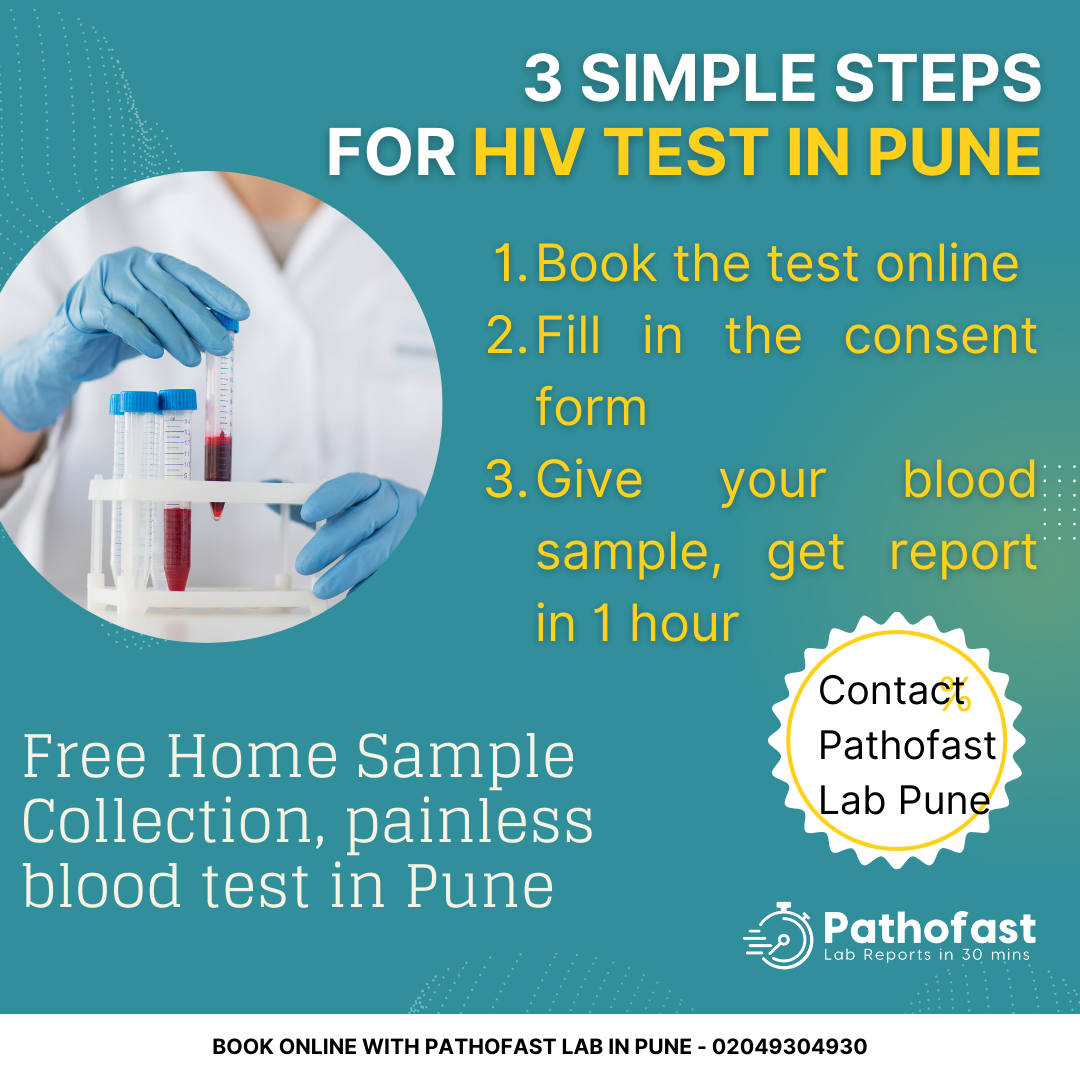 HIV Test in Pune - 3 simple steps to book in Pune