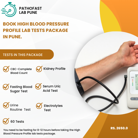Book High Blood Pressure Profile in Pune Now
