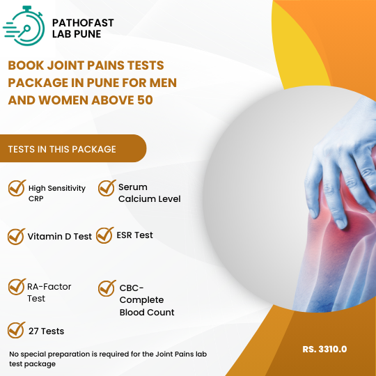 Book Joint Pains - For men and women above 50 in Pune Now.