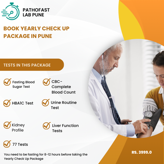 Book Yearly Check Up Package in Pune Now.