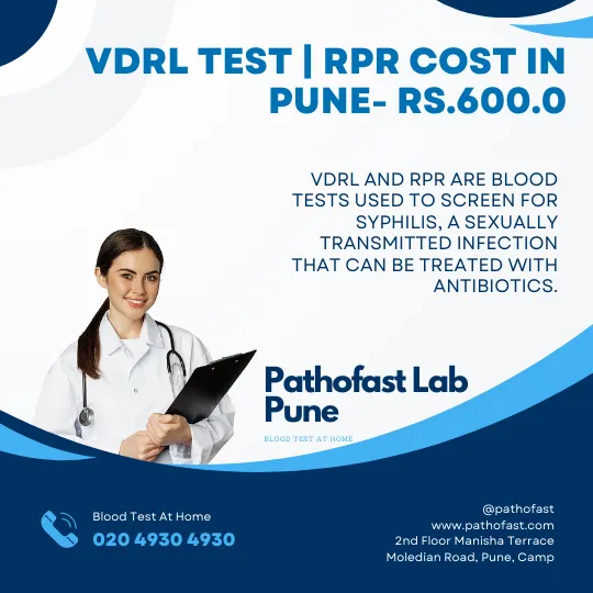 VDRL Test | RPR Cost in Pune