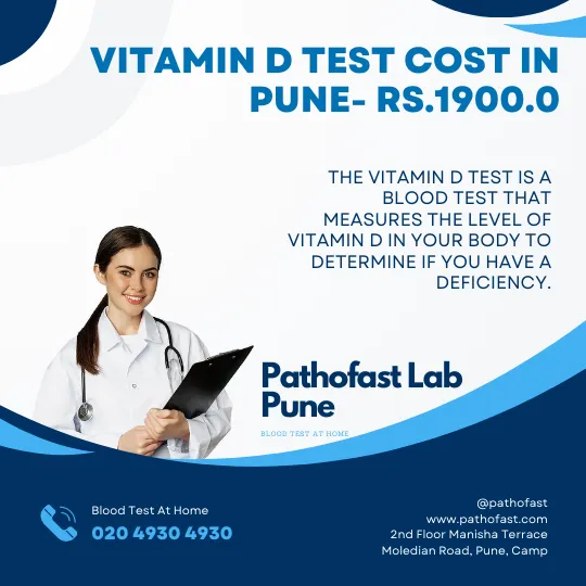 Vitamin D Test Cost in Pune