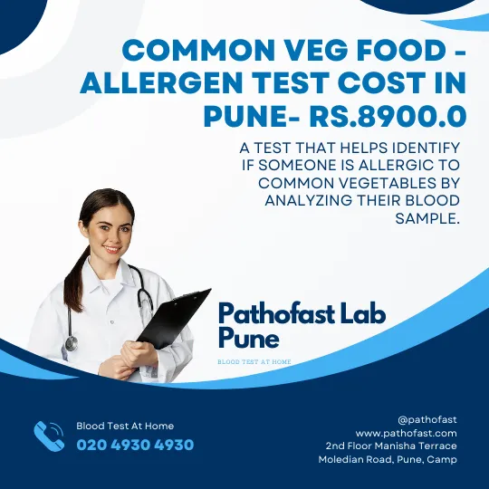 Common Veg Food - Allergen Test Cost in Pune
