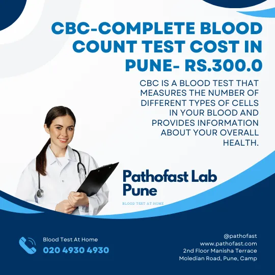 CBC-Complete Blood Count Cost in Pune