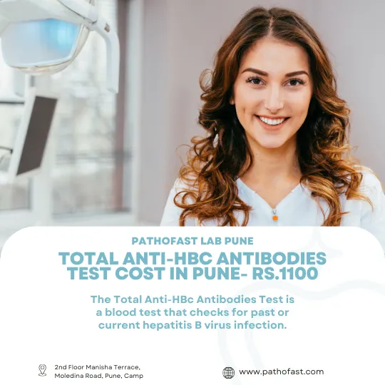 Total Anti-HBc Antibodies Test Cost in Pune