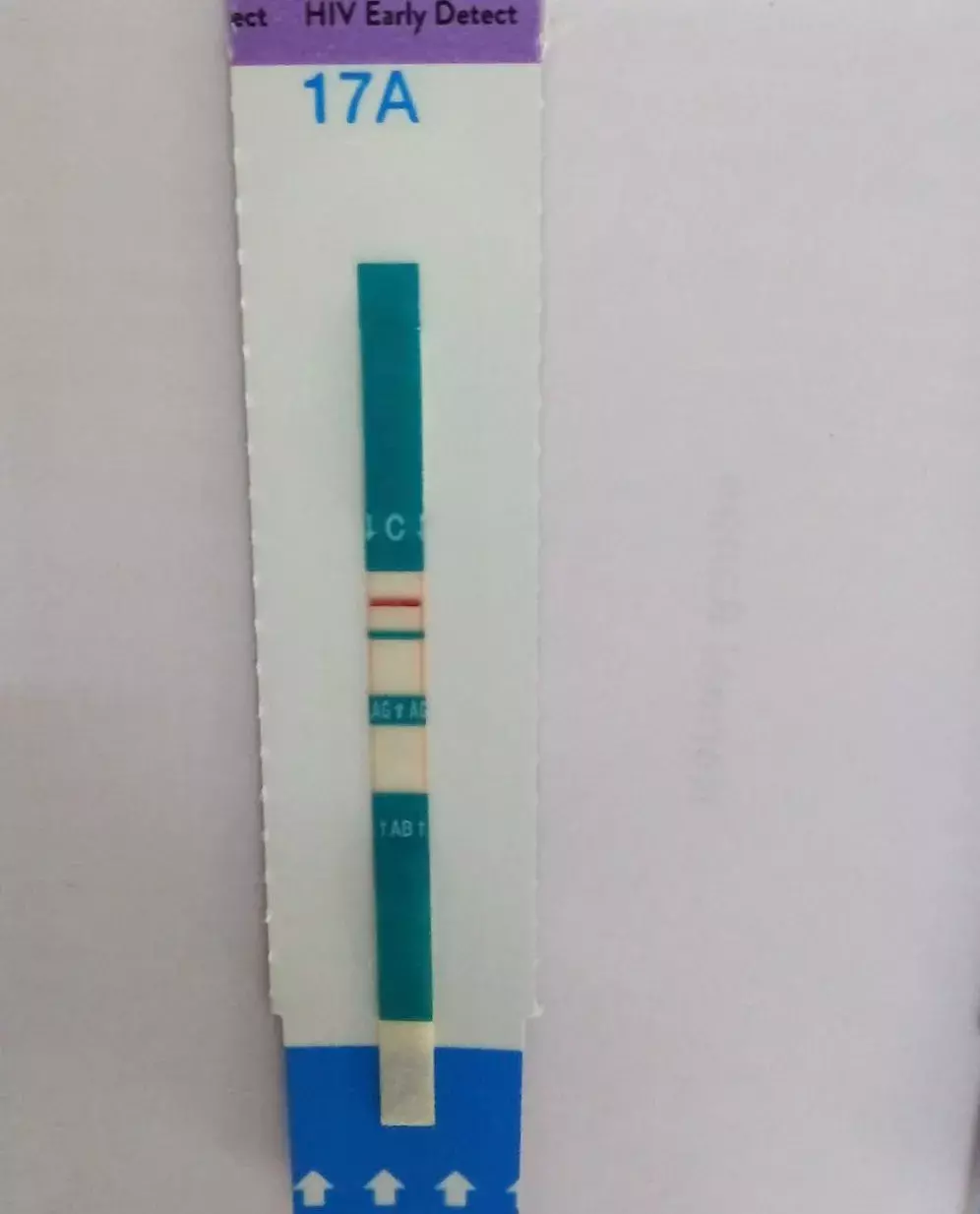 HIV 4th generation negative test result example - HIV Test in Pune