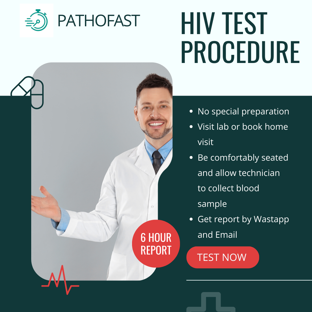 How is an HIV blood test done
