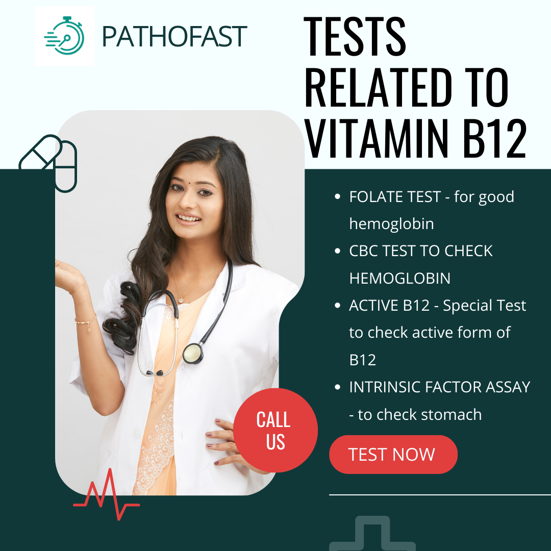 Vitamin B12 Test in Pune Near Me Price Rs 800