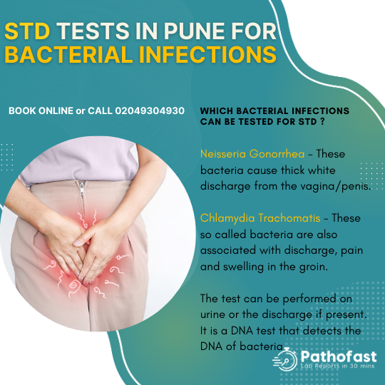 What low cost tests can be done for bacterial Sexually Transmitted DIseases?